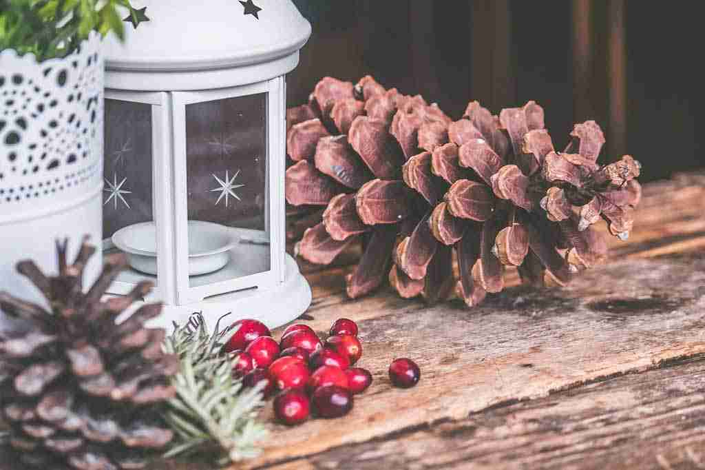 cesta organica enfeite de natal