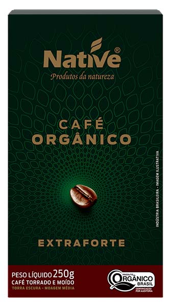 Café Orgânico Original 100 Arábica 250g Cesta Orgânica 