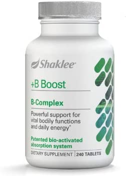 shaklee suplemento vitaminas do complexo b