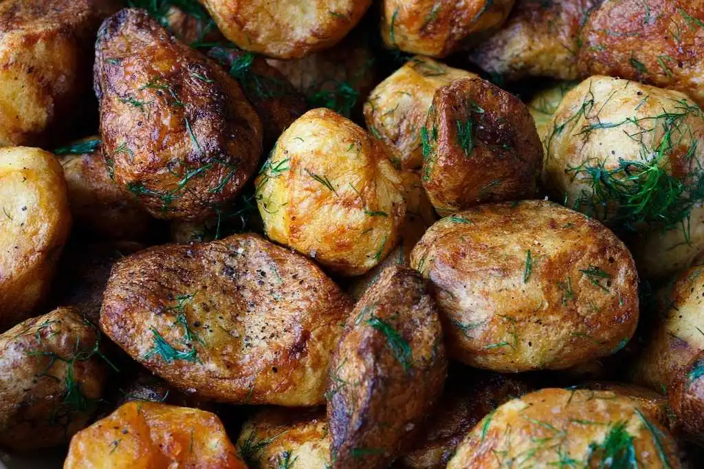 cesta organica batata grelhada