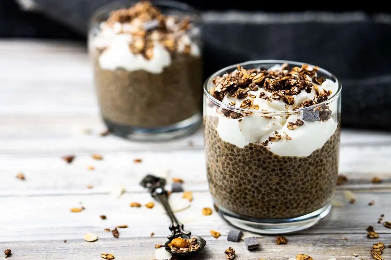 cesta organica chia iogurte granola